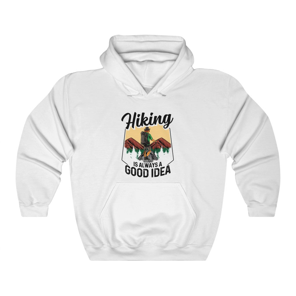 Hiking is Always a Good Idea Hoodie - HATZILAA