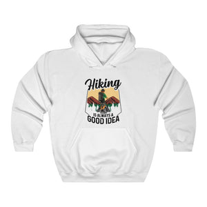 Open image in slideshow, Hiking is Always a Good Idea Hoodie - HATZILAA
