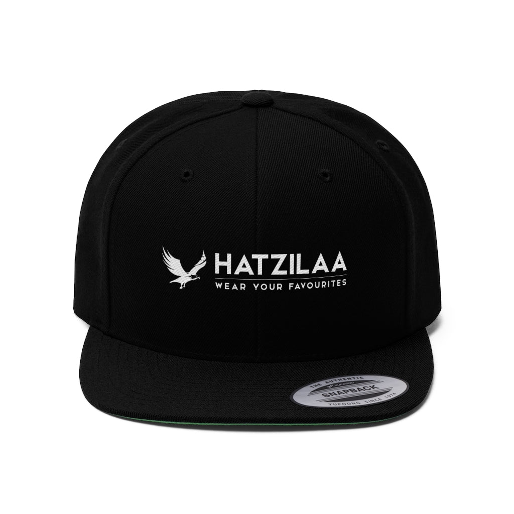 Unisex Flat Bill Hat - HATZILAA