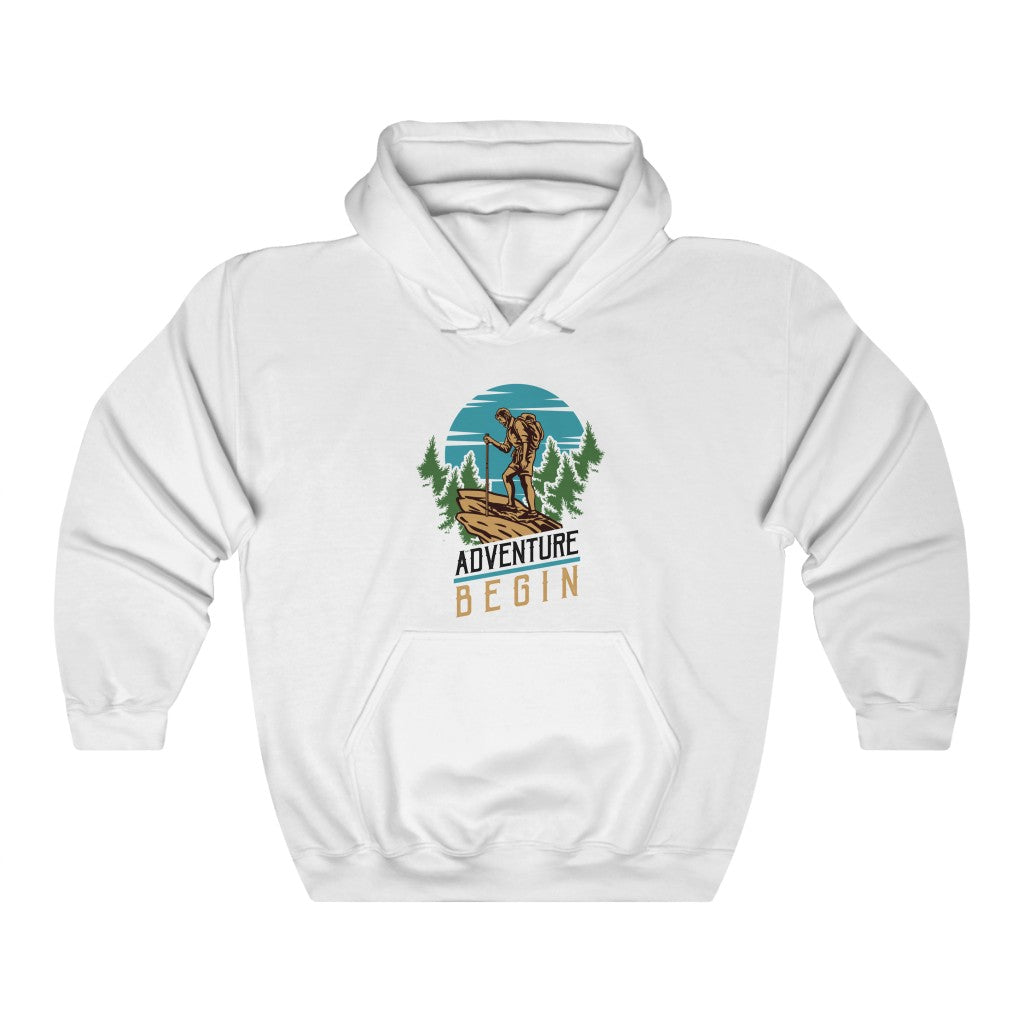 Adventure Begin Hoodie - HATZILAA